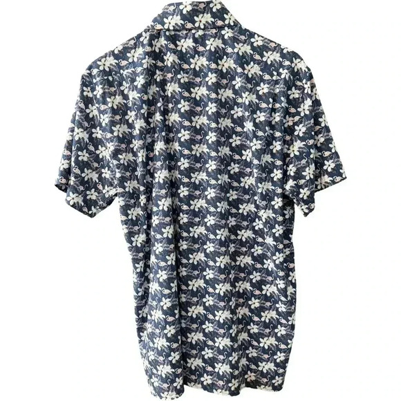 NWOT Men’s Hagen Carmel Ca Button Down
Navy flamingo shirt - Picture 2 of 5